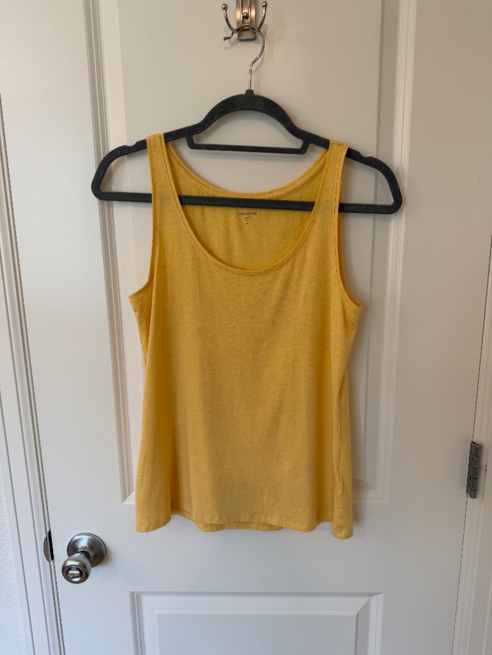 Garnet Hill Essential Tank in Butter Yellow